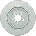 BOSCH 26011446 QuietCast Premium Disc Brake Rotor - Compatible with Select Acura MDX, ZDX; Honda Odyssey, Pilot; REAR - Single