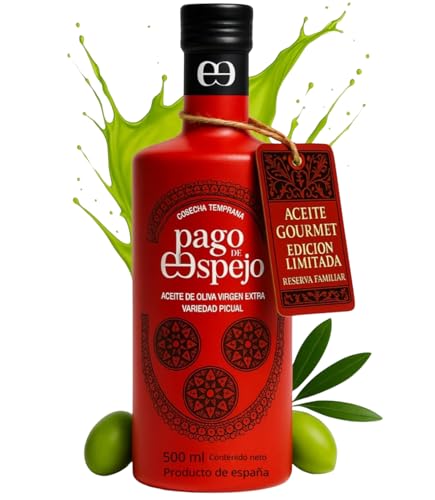 Aceite Oliva Virgen Extra Picual Premium de Jaén desde 1920 Cosecha Temprana Extracción en Frío Edición Limitada Ideal para Ensaladas y Recetas Gourmet Primera Prensada Sabor Intenso y Afrutado 500ml