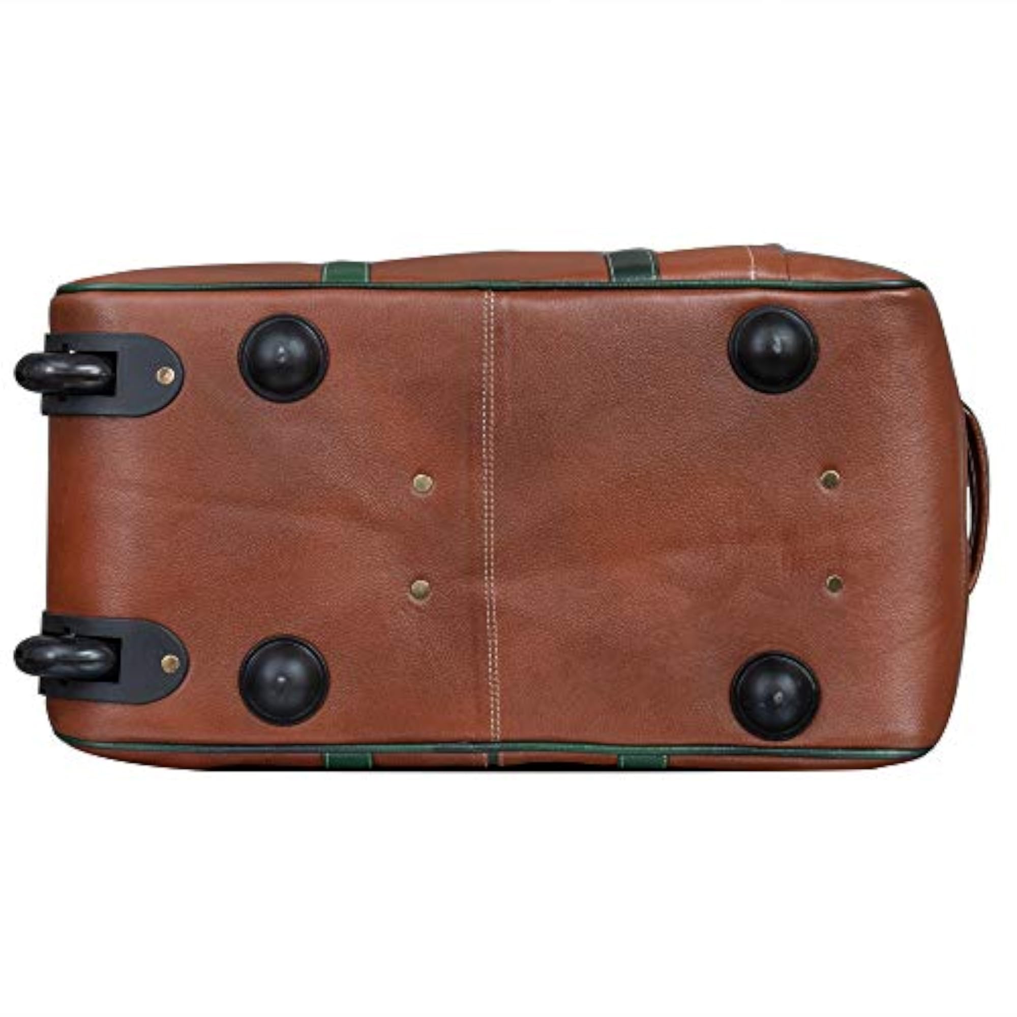 Genuine Combination Colour Soft Sided Travel Duffle with Trolley