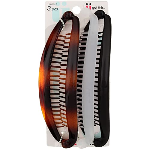 Barrettes banane Scunci pour attacher ses cheveux rapidement sans douleur ni démarcation
