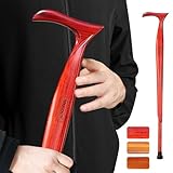 【Canne réglable en hauteur 】 notre bâton de marche pour homme/femme mesure 95 cm (longueur nette 93 cm) de long. Vous pouvez le couper à la taille souhaitée selon la méthode présentée en bas de la page. Vous pouvez également nous contacter pour personnaliser la canne pour vous, ce qui prend environ 5 semaines.