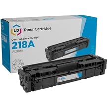 LD Products Compatible Toner Cartridge Replacements for HP 218A W2181A SY 1-Pack, Cyan for use HP Color LaserJet Pro 3201DW, MFP 3301SDW, MFP 3301FDW, MFP 3301CDW
