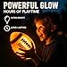 Glow in The Dark Football | Rechargeable Ultra-Bright LED Light-Up Football for Kids & Teens Ages 6+ | Outdoor Fun for Evening Play, Camping & Beach Games
