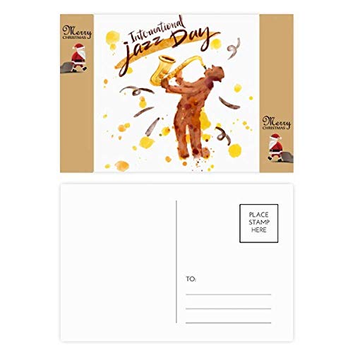 Lot de 20 cartes de remerciement aquarelle avec enveloppes