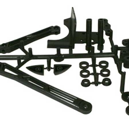 OFNA Racing Plastic Servo Saver & Center Brace: X1CR