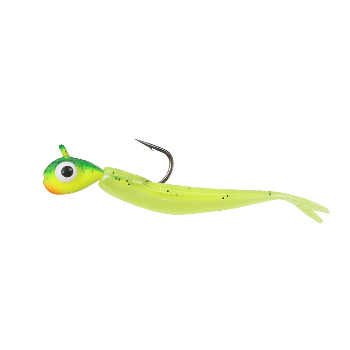 Impulse Rigged Tungsten Mini Smelt Jig for Ice Fishing Panfish, Assorted Sizes and Colors