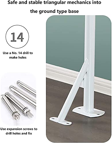 Barre de ballet double portable et gym à hauteur réglable extensible - 2