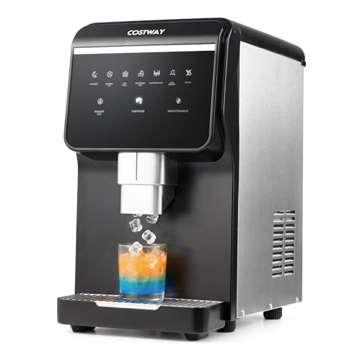 COSTWAY Self Dispensing Nugget Ice Maker Countertop