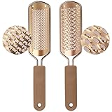 2 Pack Pedicure Rasp Foot File Callus Remover, Professional Foot Scrubber Remove Dead Skin Cracked for Wet and Dry Feet