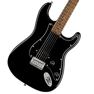 Squier Limited Edition Affinity Series Stratocaster H HT Black – Guitare Électrique - Les Beatles, Paul McCartney, John Lennon, RIngo Starr, George Harrison