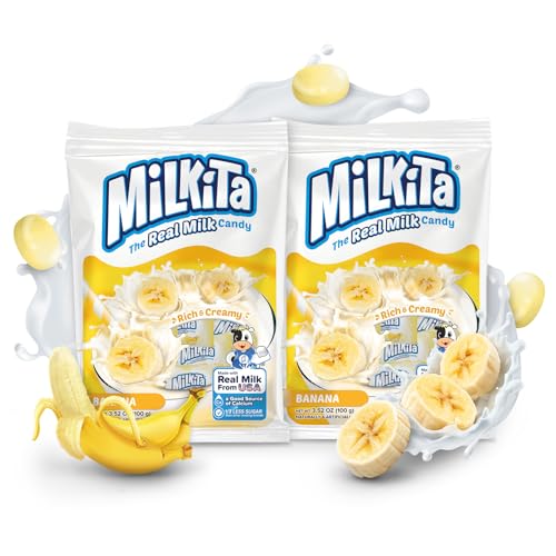Milkita Creamy Banana Milk Candy – Low-Sugar Healthy Sweets with
