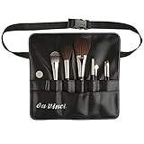 da Vinci Cosmetics Series 48309 Classic Travel Brush Set with 7 Brushes, Synthetic Leather Case, 6.35 Ounce, 7 Brushes