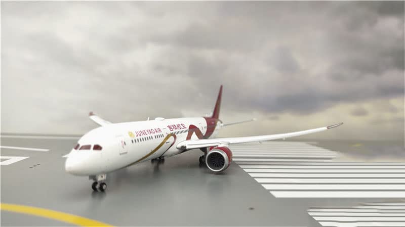 Amazon | JC Wings 1/400 完成品 JUNEYAO AIR for Boeing 787-9 B-207N
