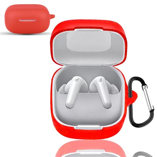 AIYYXX anker soundcore p31i �P�[�X �Ή� anker soundcore p31i �t��V���R�� �P�[�X �S�ʕی� �����h�~ �L�Y�h�~ �ϏՌ� �����[�d�\ �y�ʏ��^ �����h�~ �J���r�i�t�� �J�o�[(���b�h)