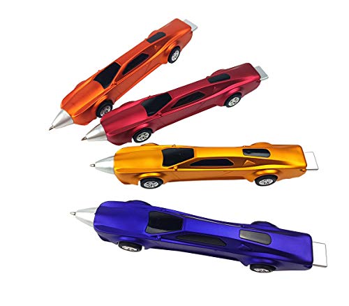 Lsfchyby 789 The New 4 Pcs Sports Car Pens Ballpoint Pen Funny Pens For Kids Novelty Pens Cute Pens Cool Kids Pens School Supplies Racing Car Pens Gifts cover
