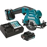 Makita SH02R1-R 12V MAX CXT Brushless Lithium-Ion 3-3/8 in. Cordless Circular Saw Kit (2 Ah) (Renewed)