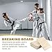 PATIKIL Wood Breaking Board 9mm Thick, 10 Pack Karate Martial Arts Boards Wooden Kick Board Training Accessory for Adult Taekwondo Punching Karate Practice Performing