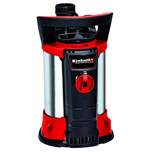 Einhell GE-SP 4390 N-A LL ECO pompa do czystej wody (430 W, wydajność 9000 l/h, maksymalna głębokość inwestycji 7 m, przyłącze węża 47,8 mm)