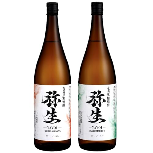 [川崎商店]産地別黒糖焼酎 選べる弥生飲み比べセット 1800ml 2本入り(弥生多良間島25度&弥生西表島25度)