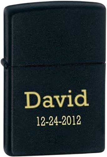Encendedor personalizado Zippo clásico gris metálico miniatura 3