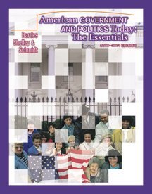 American Government and Politics Today: The Essentials, 2000-2001 Edition