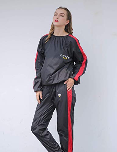 Dnrzy F.i.t Sweat Sauna Suits For Men Women Plus Size Anti-Rip Sport Workout Suits Running Sauna Suit Durable Long Sleeves Sweat Workout Clothes #TOP5