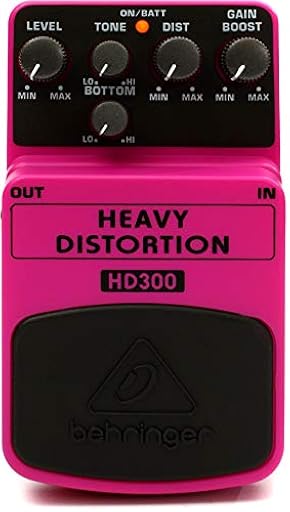 Behringer HD300 - Pedal de distorsión para guitarra | Ya disponible en tu tienda friki favorita! En mundofriki.es!