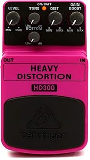 Pushes distortion to the extreme by producing crushing, bottom-heavy distortion for modern metal and hard rock Dual distortion with gain boost circuitry to give you super thick and heavy distortion with brutal low-end punch and endless sustain Dedica...