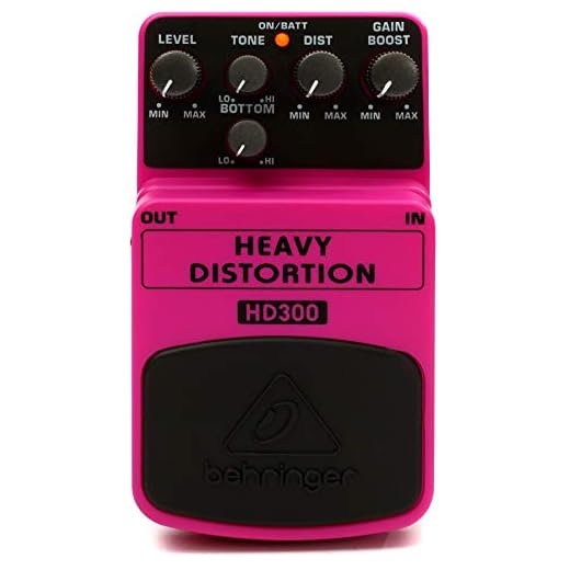 Behringer HD300 - Pedal de distorsión para guitarra