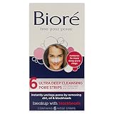 Bioré Witch Hazel Ultra Cleansing Pore Strips, Nose Strips, Clears Pores up to 2x More than Original