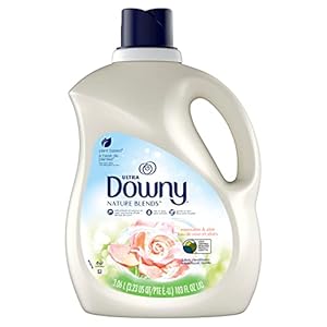 【大容量】 Downy 【正規輸入品】 ウルトラダウニー 柔軟剤 植物由来 ネイチャーブレンド ローズウォーター&#038;アロエ 3060mL" 