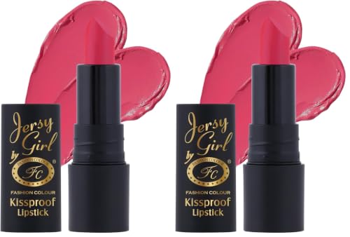 Image of JERSEY GIRL BY FASHION COLOUR Kissproof Matte Lipstick| Lightweight & Longlasting | Matte Finish | Stay up to 12hrs | Available In Fab Shades | Highly Pigmented | Intense Colour, Moisturised Lips, Color Sensational Creamy Matte | (Lavender)
