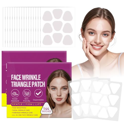 468 tiritas antiarrugas para la cara, levantamiento y firmeza, suaviza eficazmente las arrugas de la frente y las arrugas nasolabiales, agradable para la piel y cómodas, para cara, cuello y ojos