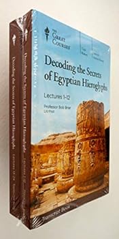 Paperback Decoding the Secrets of Egyptian Hieroglyphs Lectures 1-12 and 13-24 Book
