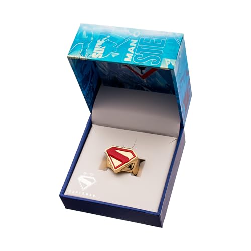 Superman Logo Signet Ring4