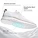 Mens Fashion Oxfords Casual Shoes Business Walking Dress Slip on Work Sneakers Mesh Comfortable Lightweight Soft Sole White