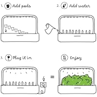 Click & Grow Schwarze Petersilie Nachfüllkapseln, 3er-pack für Smart Garden – Ansicht 7