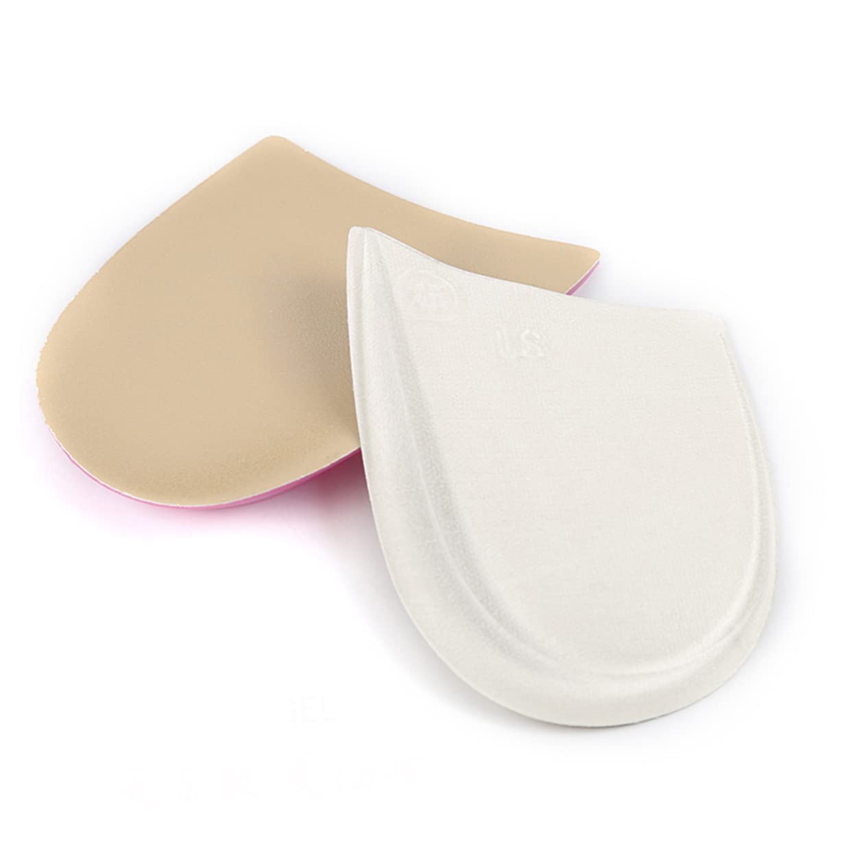 CALLARON O Leg Gel Corrective Insoles Plantar Fasciitis Insoles for Women Men Toe Corrector Orthotic Pads for Uneven