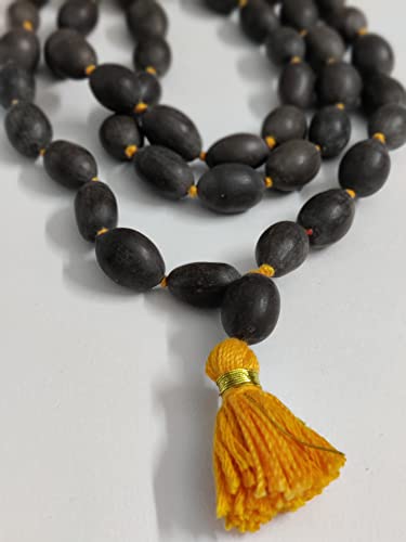 Kamal Gatta Mala 54 + 1 Beads | Lotus Seed Prayer Rosary Japamala| - Lakshmi Puja Mala2