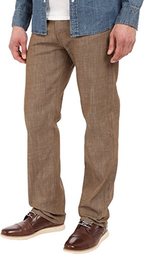Image of Levi's Men's 501 Original Shrink-to-Fit Jeans, Toffee, 31WX34L