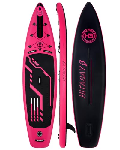 HITABAY Stand Up Paddling Board mit Komplettes Paddle Board Zubehör | Aufblasbares SUP Board 290/320/335cm SUP Board Set...