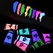 MEICOLY Glow Blacklight Face Paint,Neon UV Body Paint Set of 8 Tubes Blacklight Reactive Paints,Glow in the Dark Body Paint Neon Party Supplies,Neon Fluorescent Face Paint Blacklight Glow Makeup
