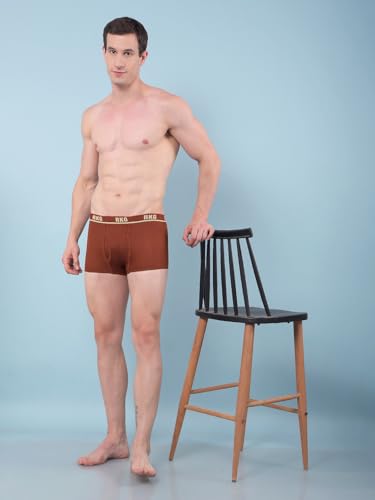 Image of RKG Men's Cotton Trunks Soft & Breathable Innerwear | Comfortable Stretch Fit Everyday Underwear | Durable Elastic Waistband | from Dollar Brand