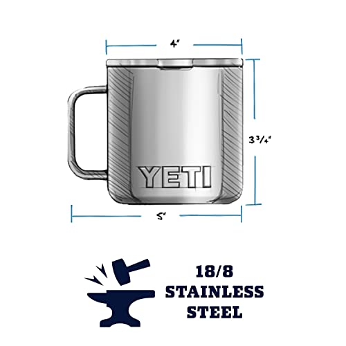 image for YETI Rambler 14 oz Mug, Vacuum Insulated, Stainless Steel with MagSlid