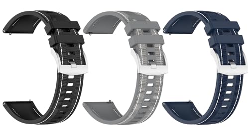 [SHEAWA] for Amazfit Bip 6/5/T-Rex3 Pro 48mm �o���h �x���g 3�_�Z�b�g �����o���h �V���R��+�i�C���� GTR4/GTR3/GTR3 PRO/GTR 47mm/Balance�Ȃ� �ւ��x���g 22mm �X�e�b�`
