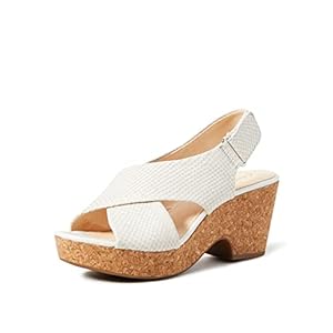 Clarks Maritsa Lara Slingback Sandalen voor dames, rood, 38 EU