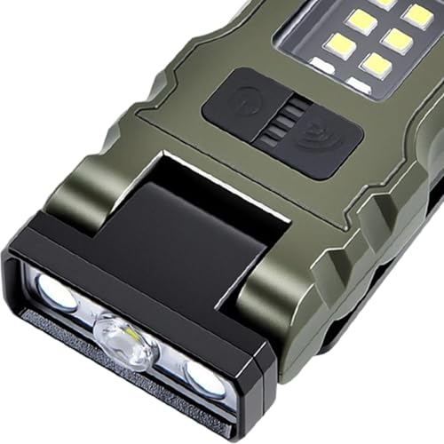Linterna LED de cabeza con clip multi-modo de alto brillo para correr 7