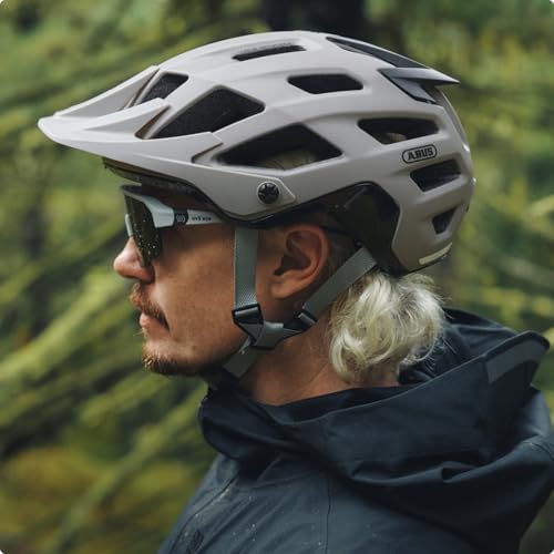 ABUS MTB-Helm Moventor 2.0 MIPS, Fahrradhelm in Grau, Größe L – Ansicht 5