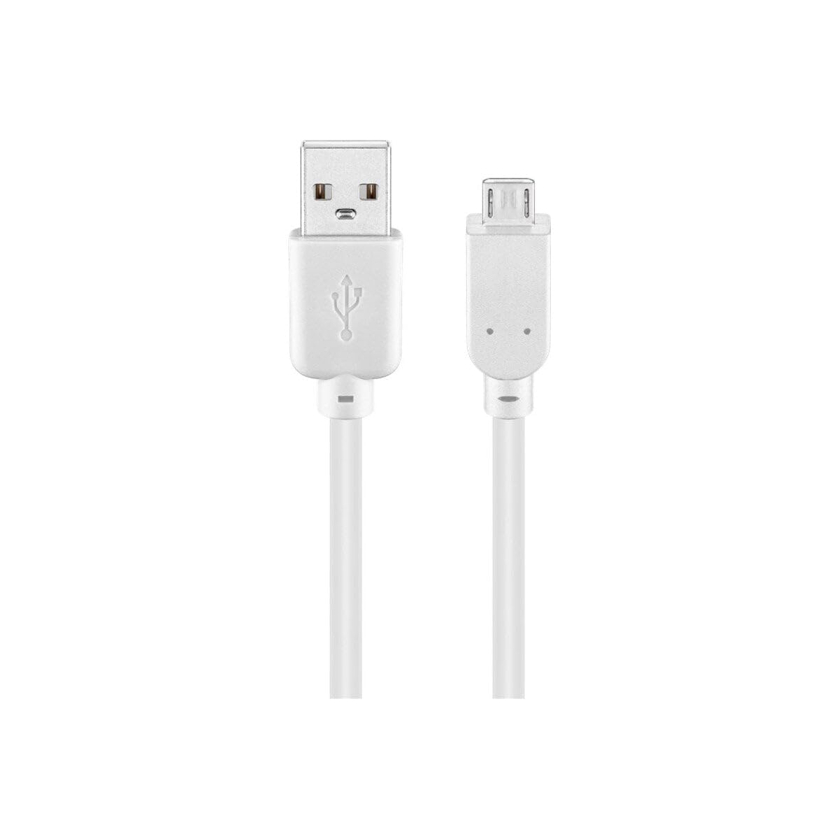 Goobay 96191 USB 2.0 Hi-Speed Cable, White, 0.3m Length