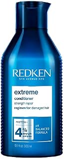 Redken | Conditioner, For Damaged Hair, Repairs Strength & Adds Flexibility, Extreme, 300 ml
